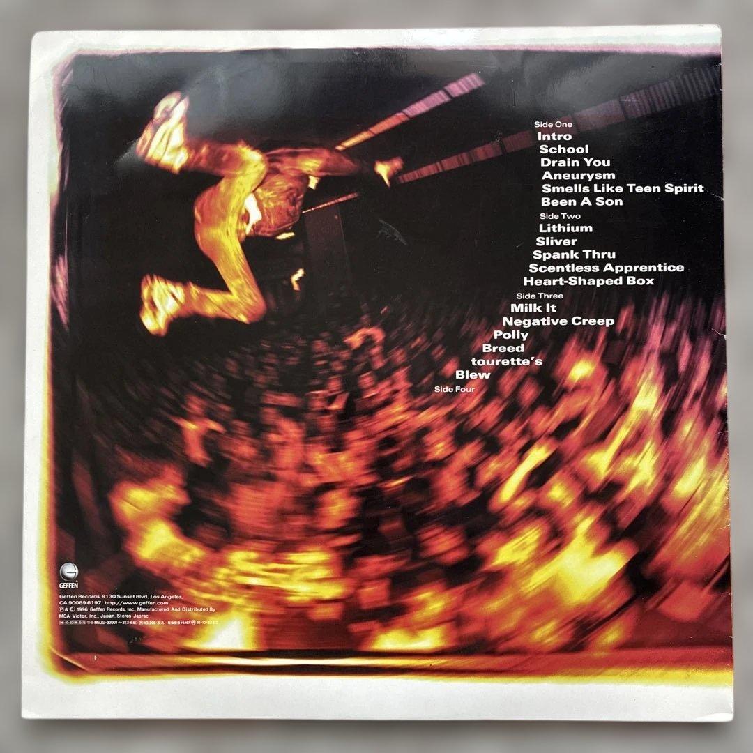 洋楽 NIRVANA FROMTHEMUDDYBANKSOFTHEWISHKAH