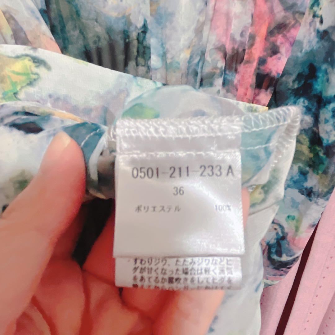 【新品】sov.ソブ フラワーシフォンワンピース/ダブルスタンダードクロージング
