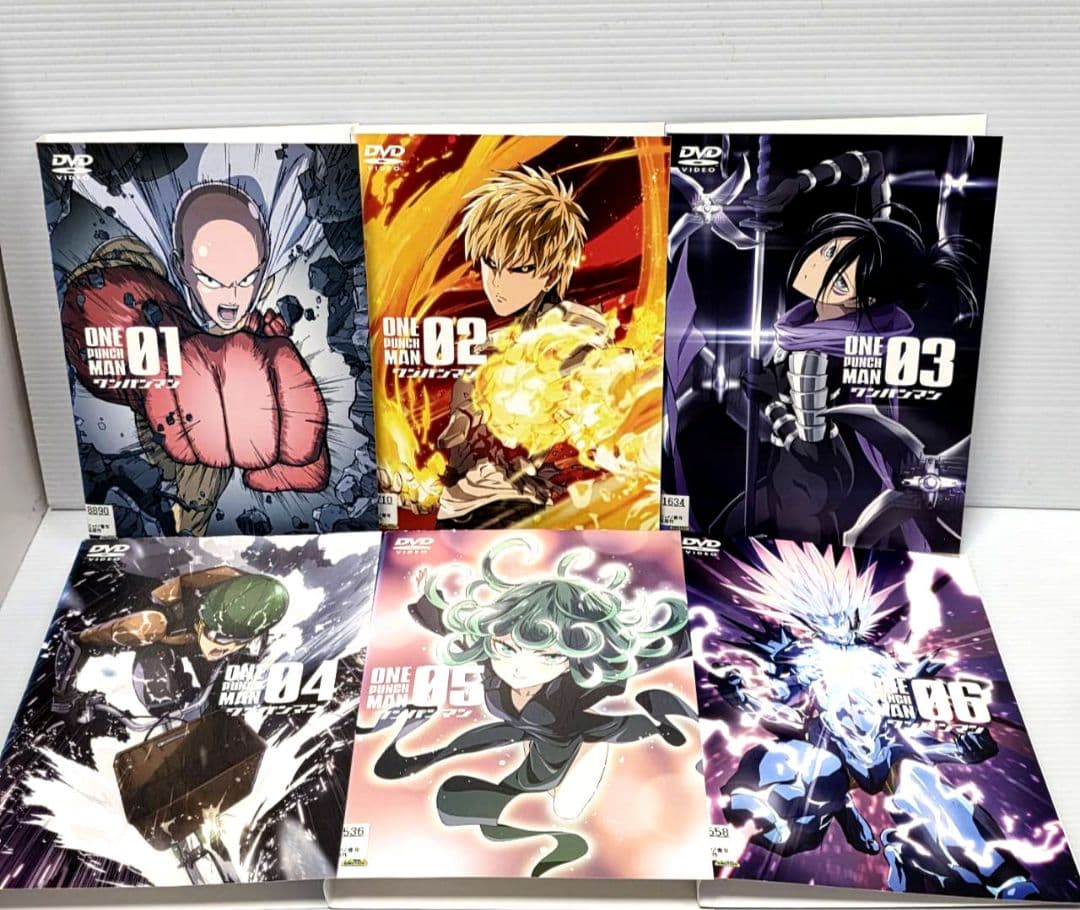 ワンパンマン　シーズン1 + シーズン2 レンタルDVD 全巻セット　アニメ