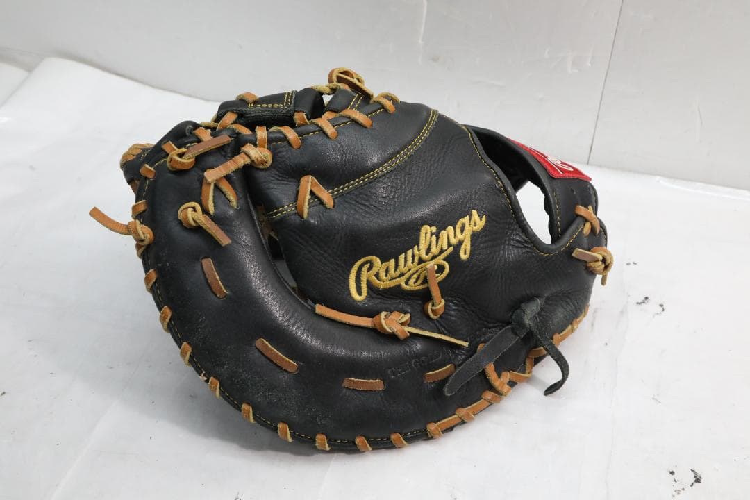 さ*ん様 レザー製　Rawlingsグローブ　使用感あり　　#32161
