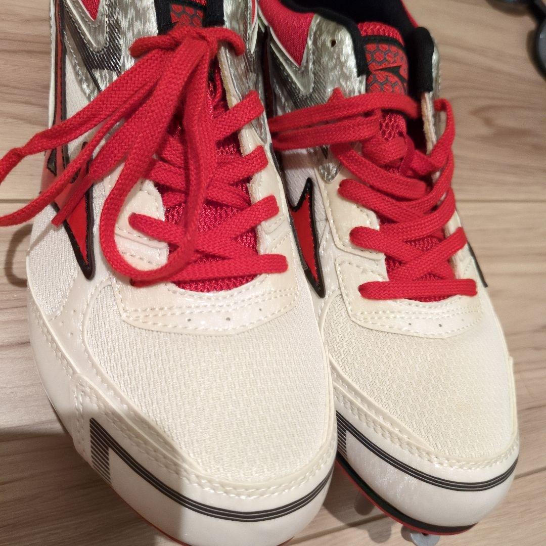【新品】Mizuno スパイクシューズ25.5ブレイブウィング3