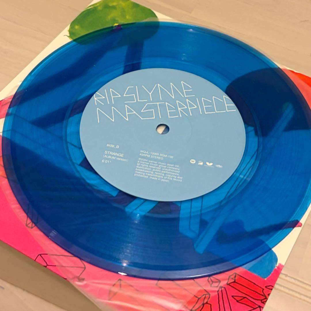 RIP SLYME MASTERPIECE レコード 日本語ラップ