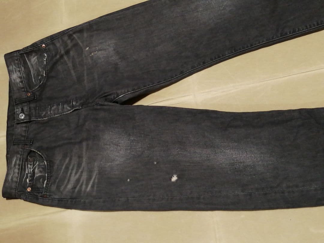 w*u様 00's Levi's 501 W33L32 先染めブラック フィリピ