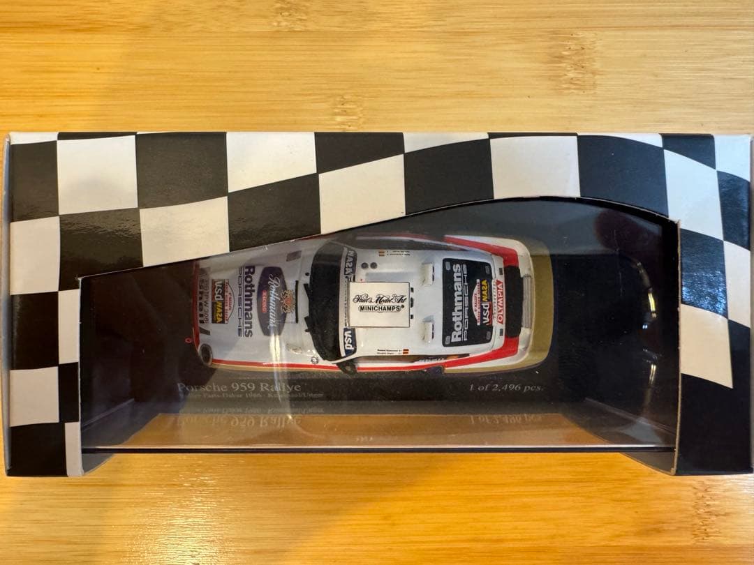 【MINICHAMPS】Porsche 959 Rallye #187 1986