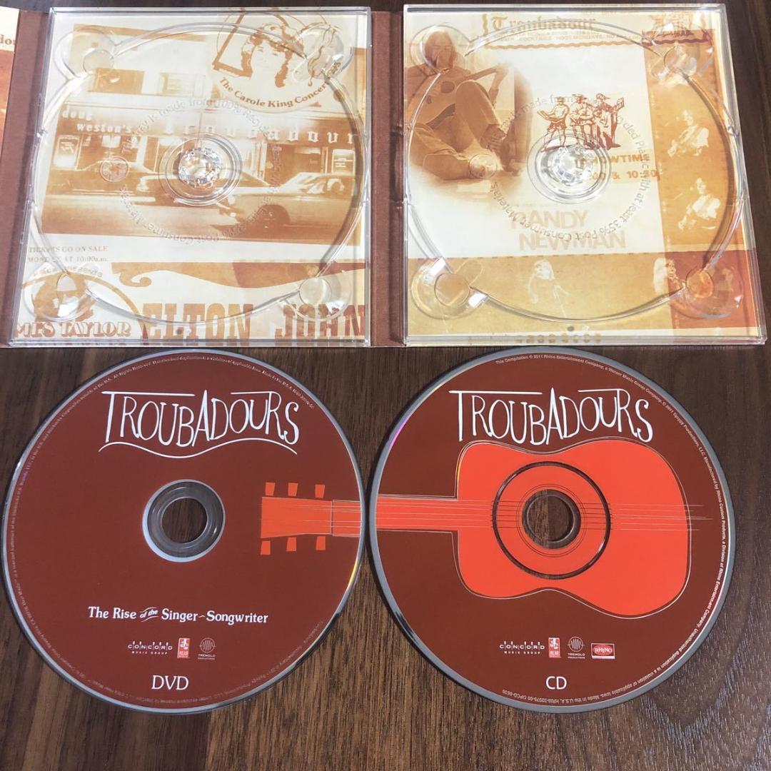 CD+DVD！CAROLE KING＆J.TAYLOR！TROUBADOURS