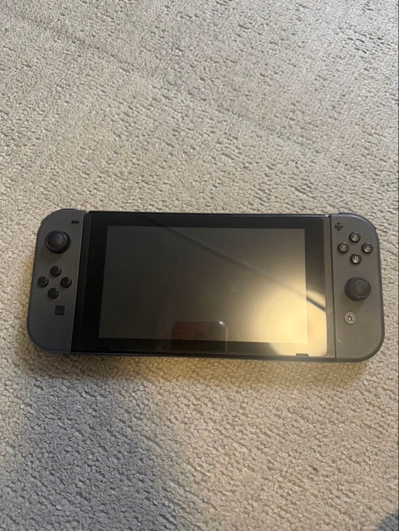 【箱無し】Nintendo Switch 本体 グレー　純正付属品一部あり