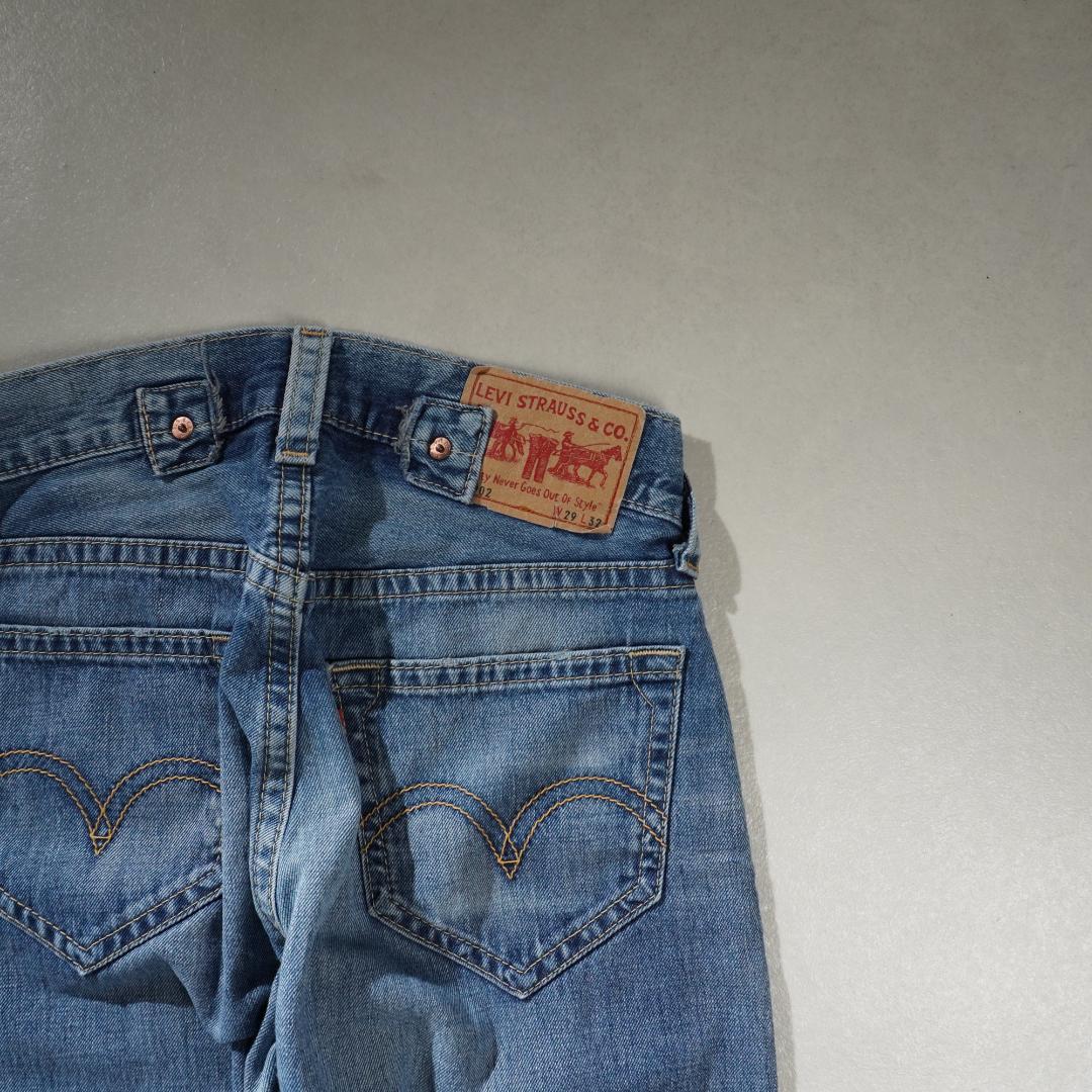 Levi's 902 デニムジーンズパンツ ボタンフライ インディゴ/EZ103