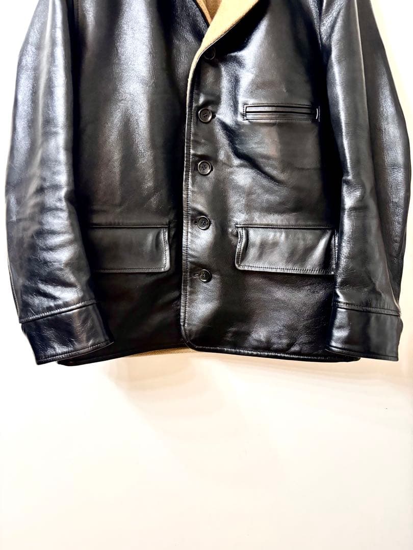 【美品】BY GLADHAND ホースハイド カーコート 定価￥217,800
