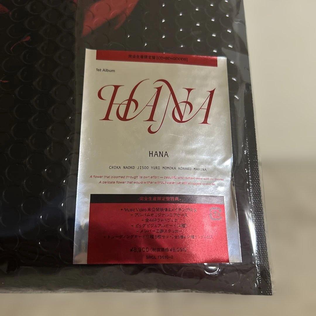 【完全限定盤】【新品】HANA ［CD+Blu-ray+フォトブック+グッズ］