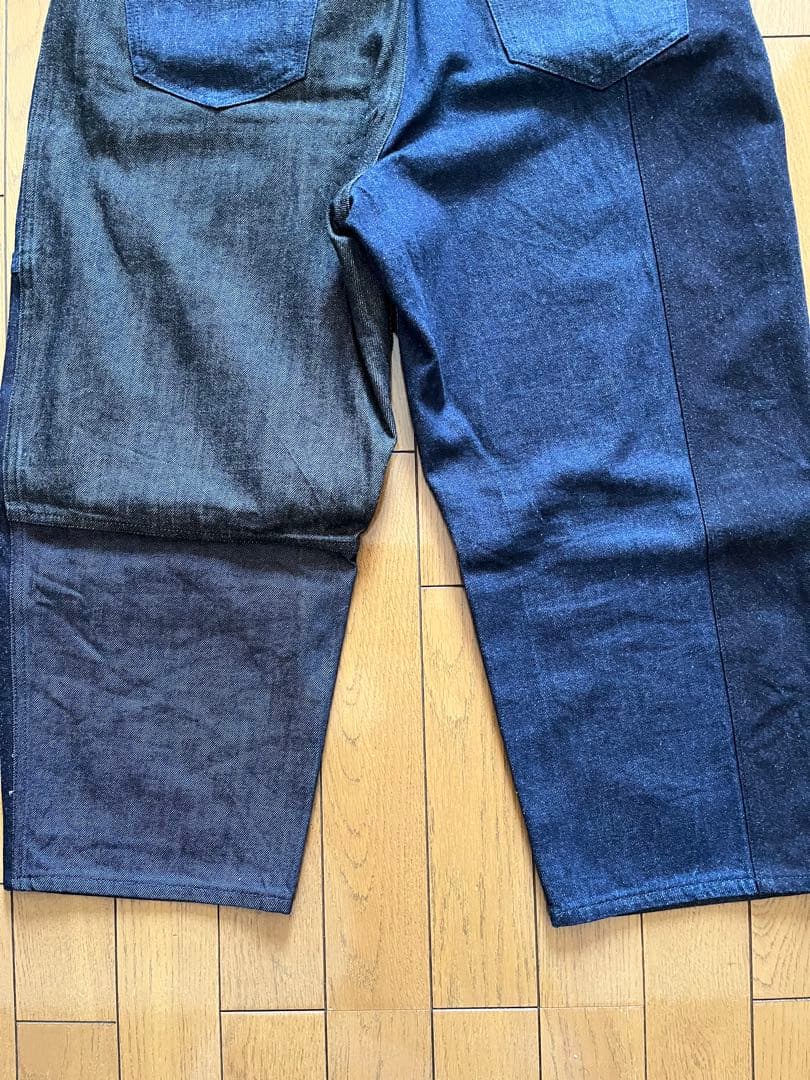 COMME des GARÇONS Homme パッチワークデニムパンツ XS