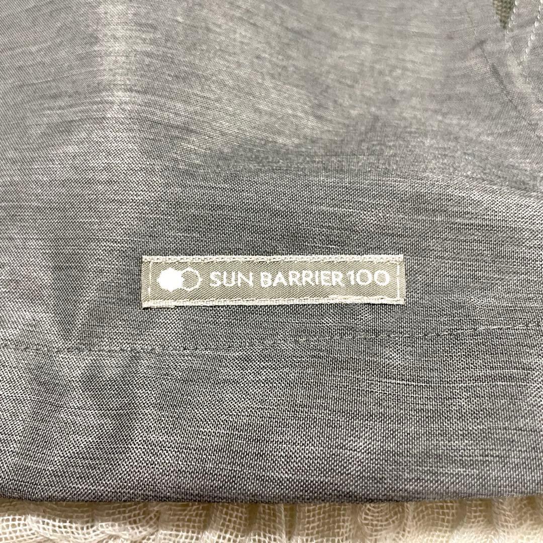 SUN BARRIER 100 サンバリア100 グレー　パーカー