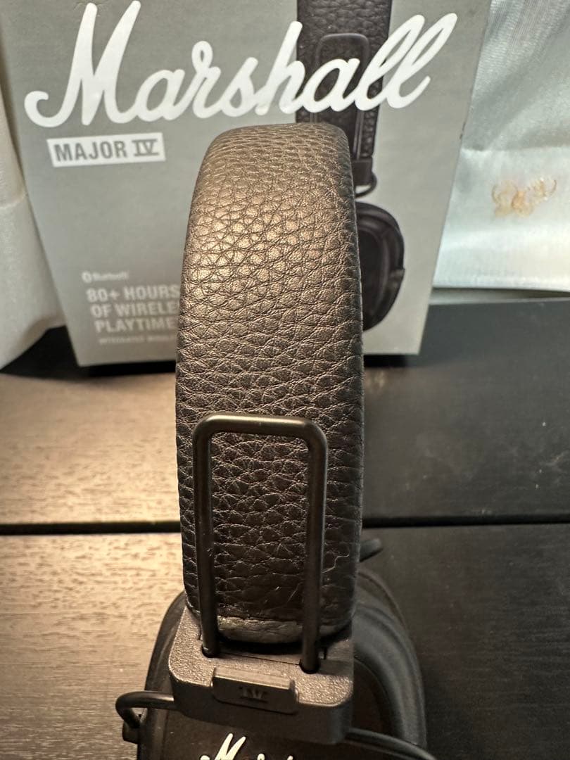 る*ん様 Marshall Major ヘッドフォンlV黒