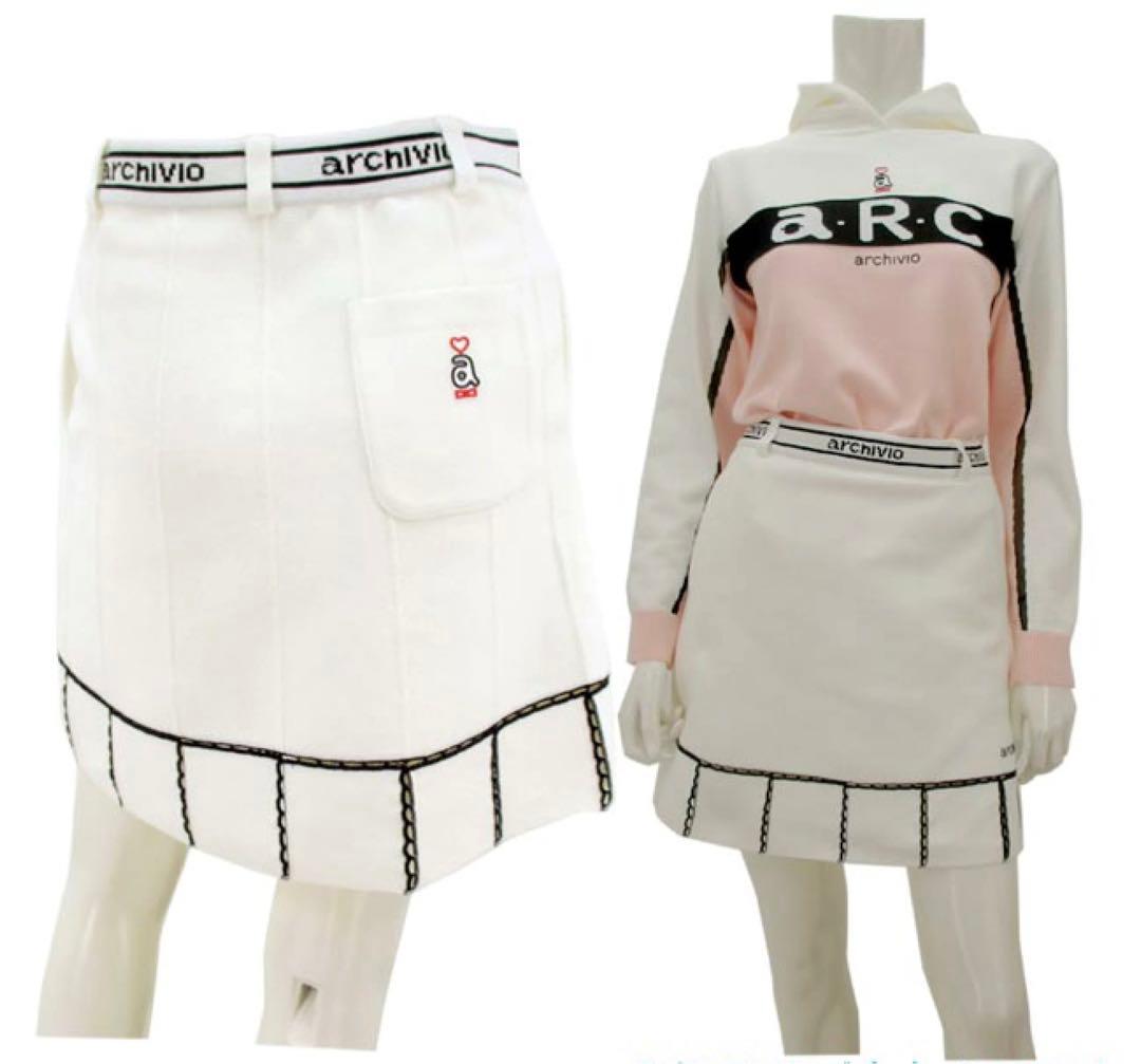 新品　アルチビオ♡archivio ニットスカート　ゴルフスカート