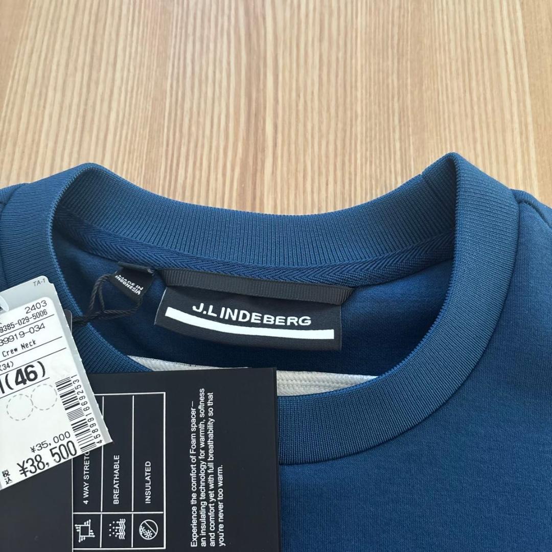 J.LINDEBERG Jリンドバーグ ゴルフ トレーナー 定価38500
