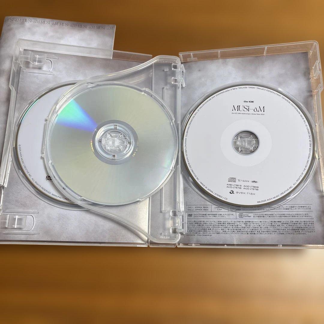 MUSiC-aM Da-iCE 2枚組DVD CD