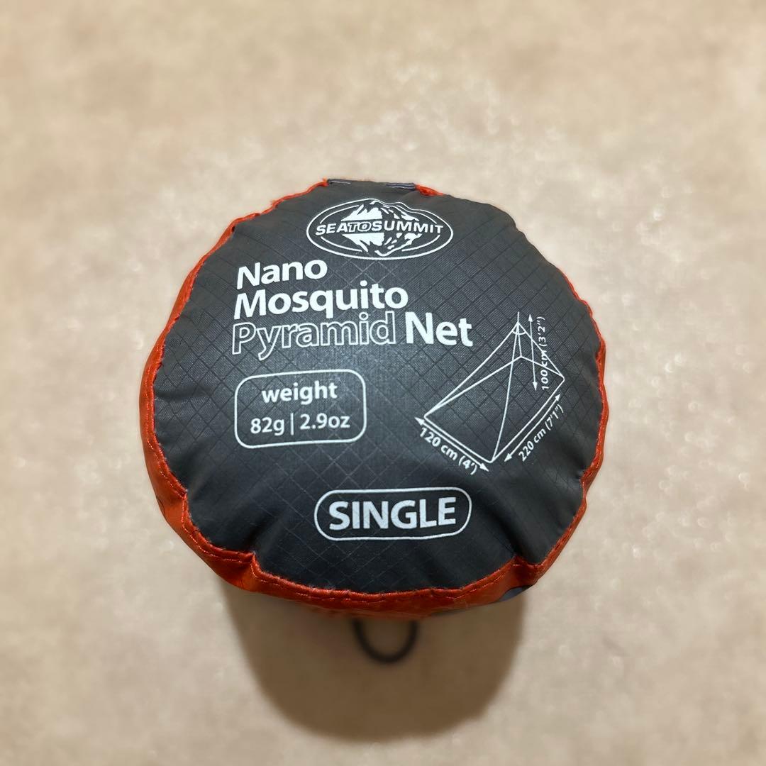 テント・タープ SEATOSUMMIT Nano Mosquito Pyramid Net