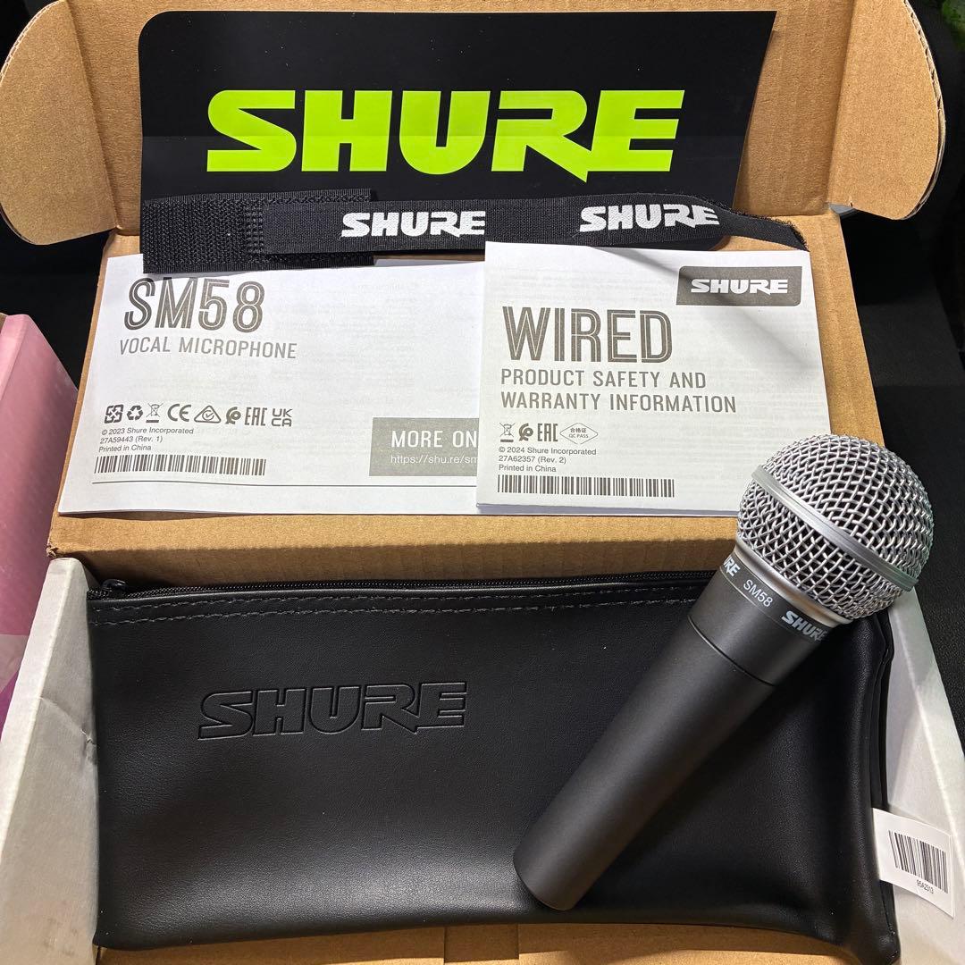 【新品同様】YAMAHA AG03 SHURE SM58 マイクケーブル セット