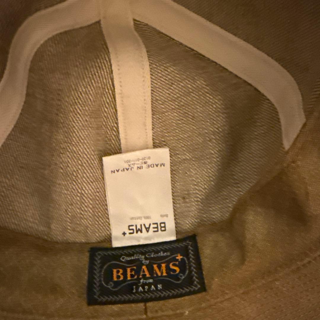 帽子 BEAMS PLUS MIL Hat Brown Denim