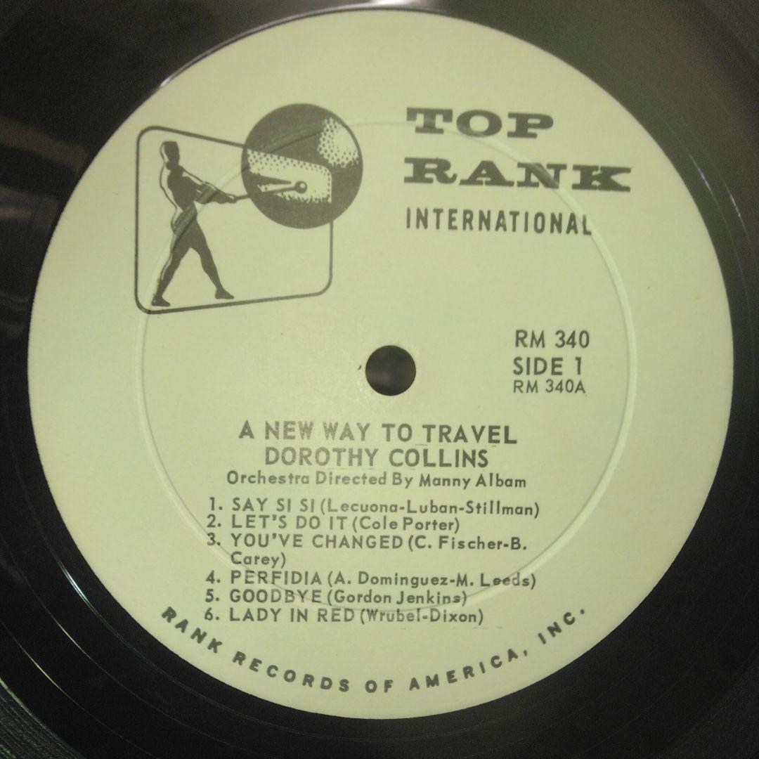['60年USモノプロモ盤LP]ドロシー・コリンズ/ニューウェイトゥトラベル