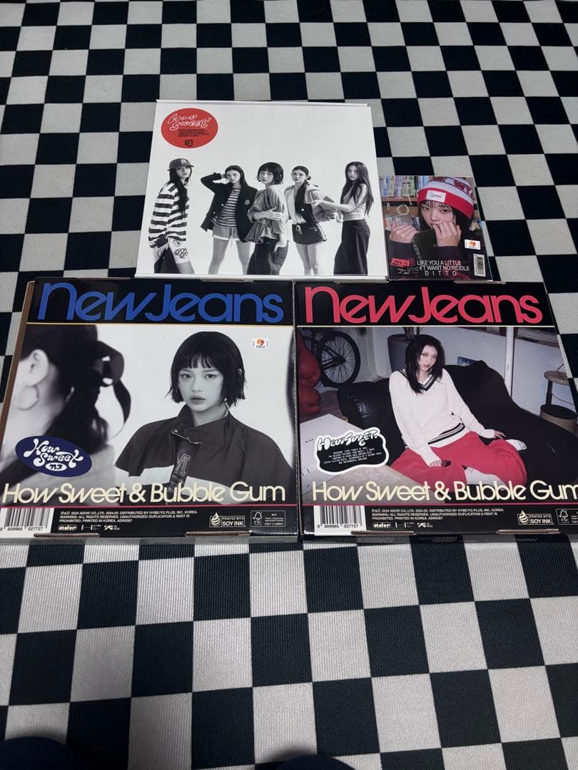 NewJeans Howsweet&BubbleGum 3枚セット