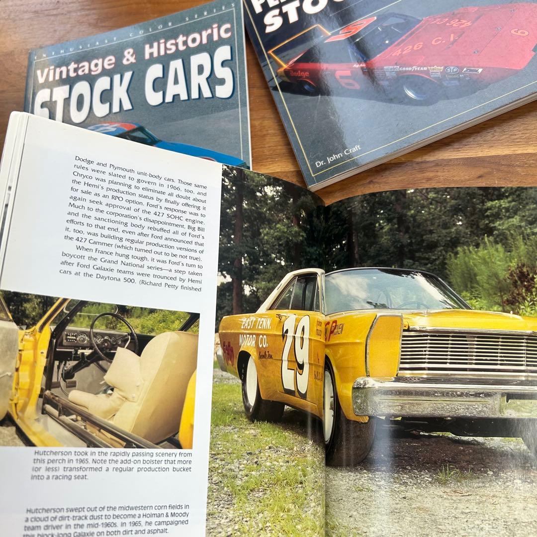 ストックカー写真集 3冊セット NASCAR 資料 洋書 STOCK CARS