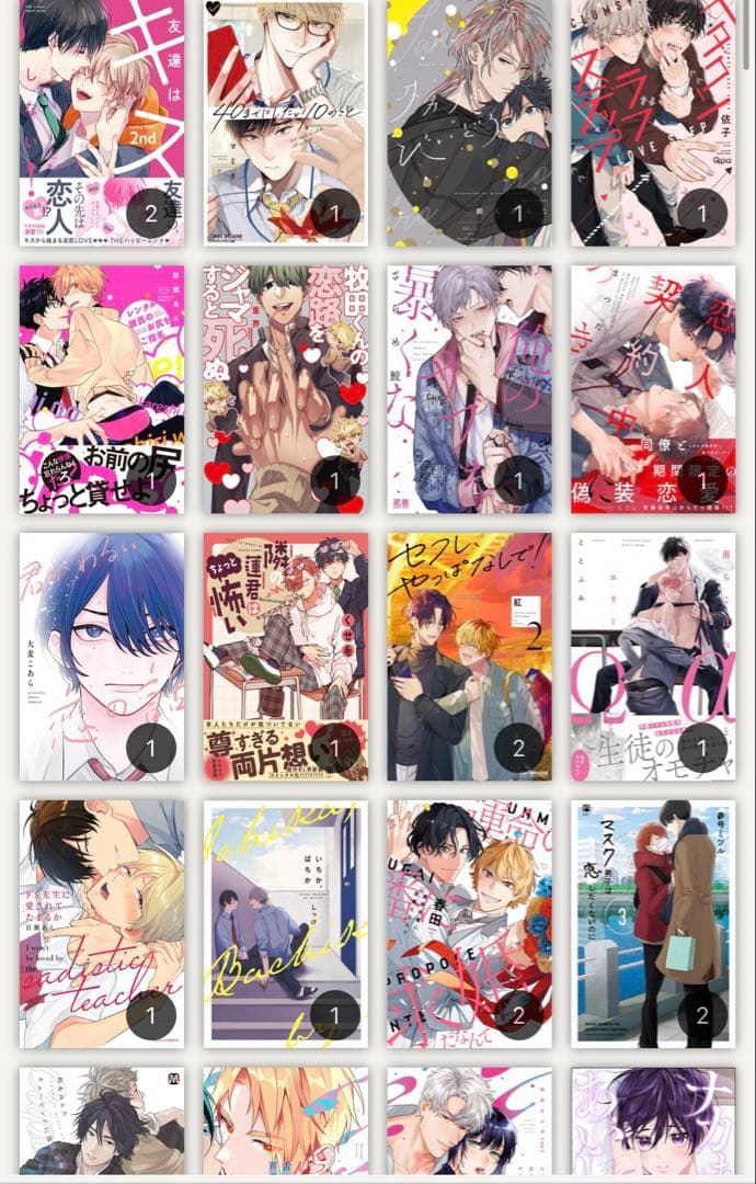 最終値下げ！BL ボーイズラブ 漫画 人気巻多数！！ 合計531巻