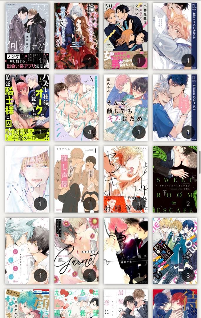 最終値下げ！BL ボーイズラブ 漫画 人気巻多数！！ 合計531巻