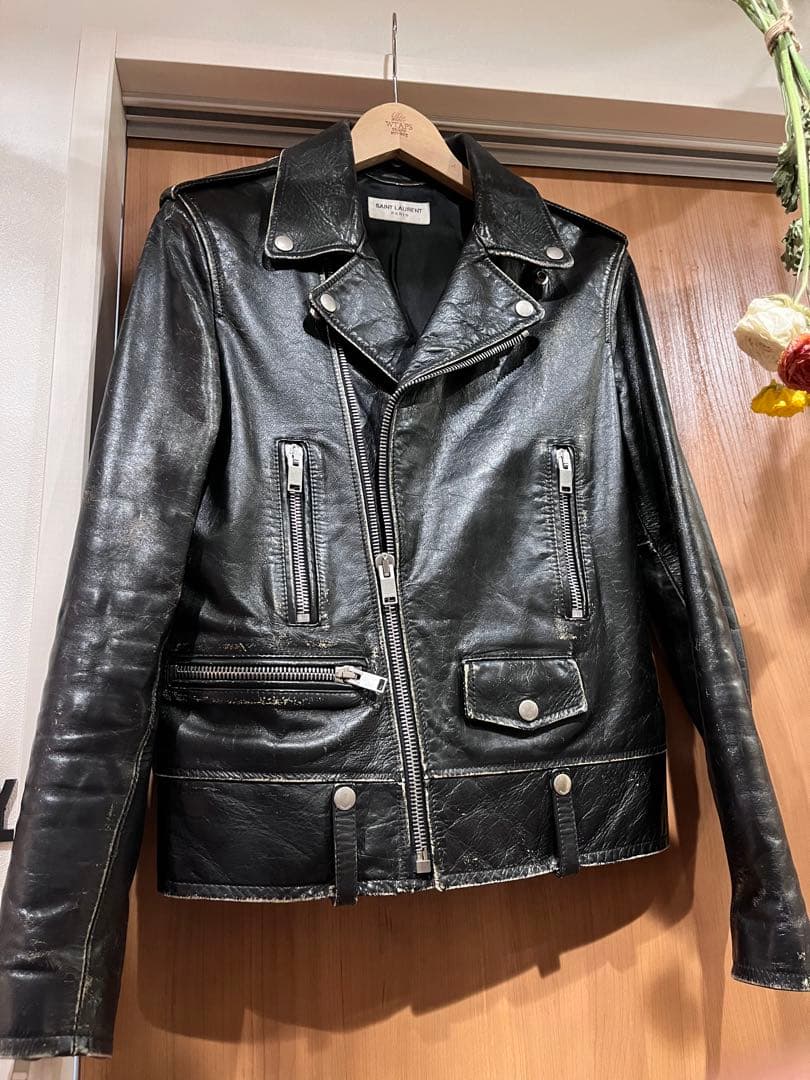 靴*き様 SAINT LAURENT L01 カーフ　ヴィンテージ　エディ　サン