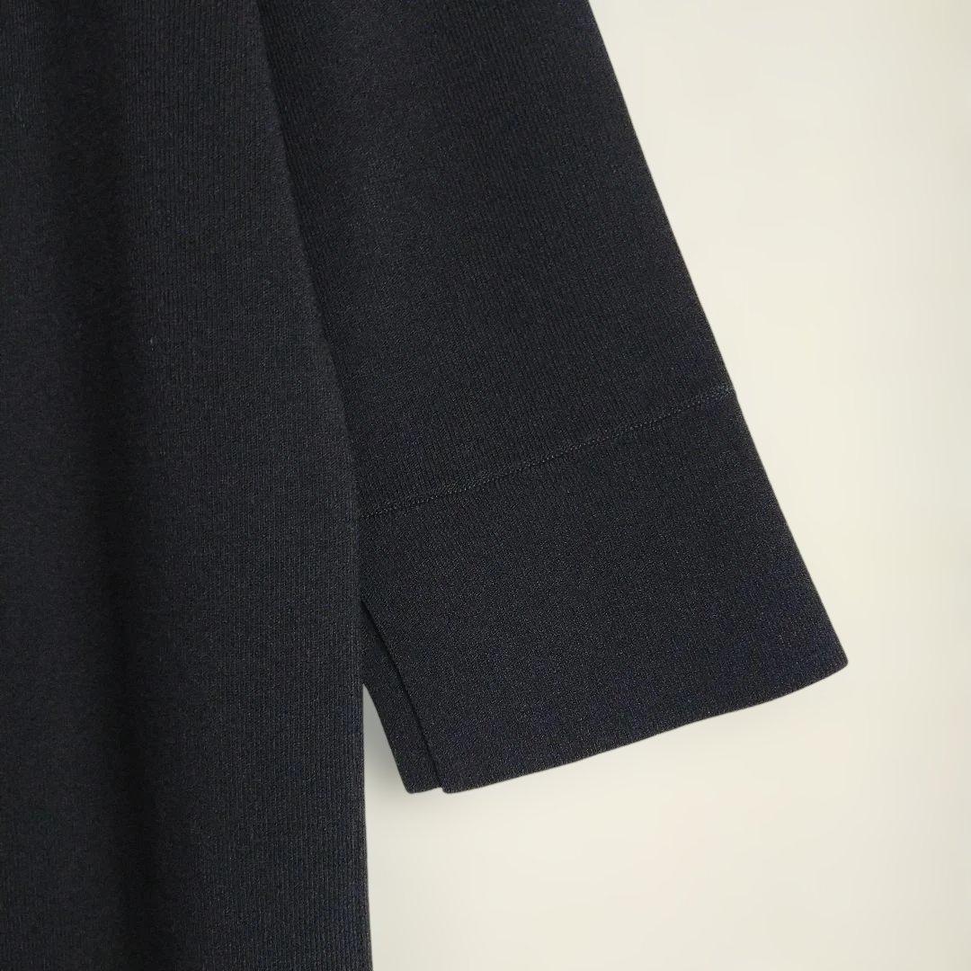 新品未使用ROOM NO.8 BLACK バイカラー スカーフワンピース