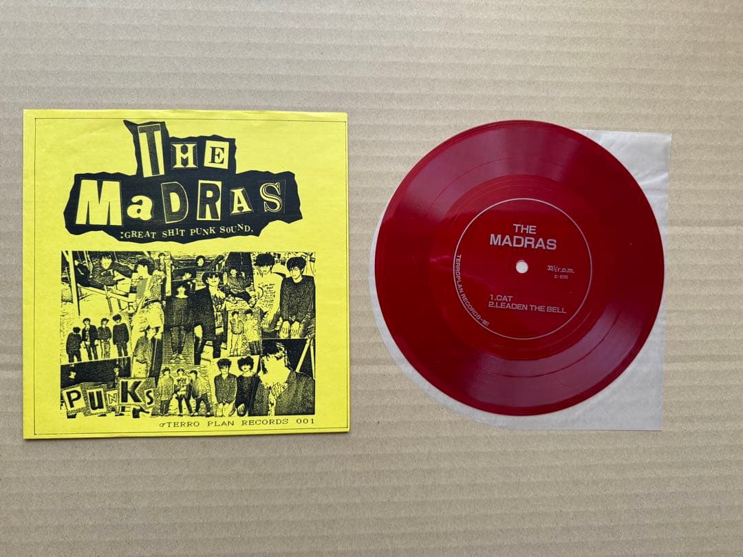 邦楽 The Madras gism SWANKYS sex pistols