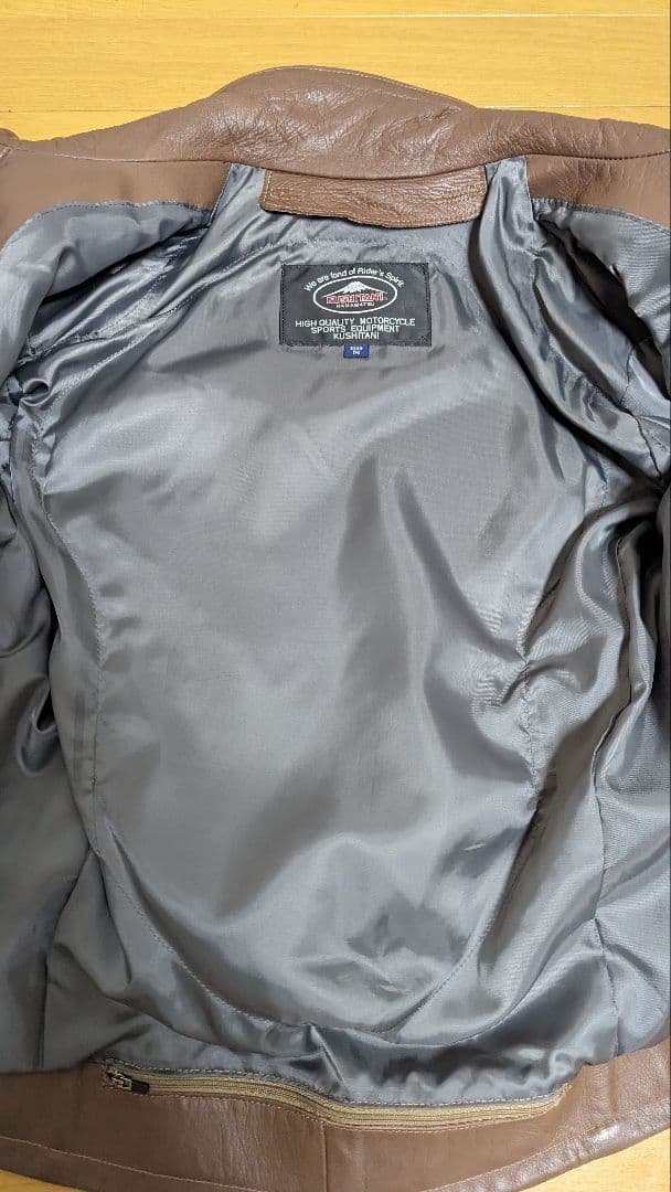 美品 クシタニ KUSHITANI レザージャケット ライダース バイク