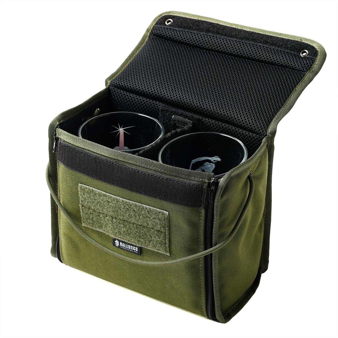 新品 BALLISTICS パイントグラスケース 2 収納ケース ブラック