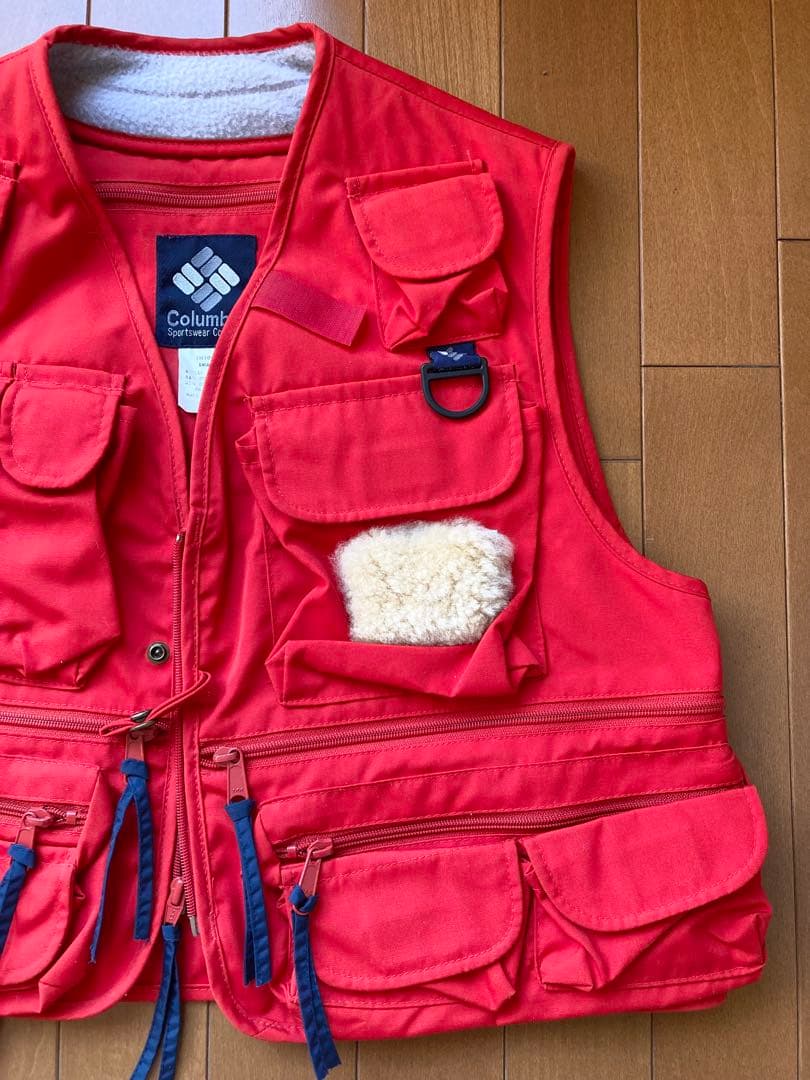 【USED】columbia コロンビア フィッシング ベスト ヴィンテージ
