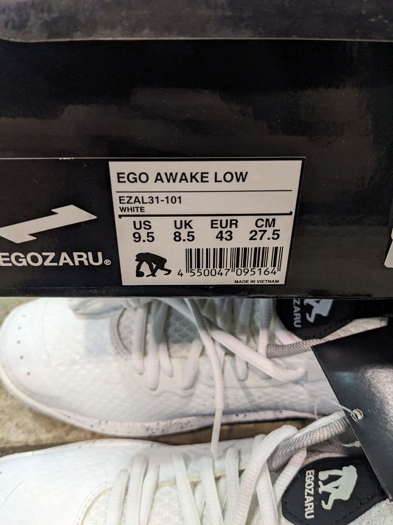 【新品】EGOZARU AWAKE LOW バスケットボールシューズ27.5