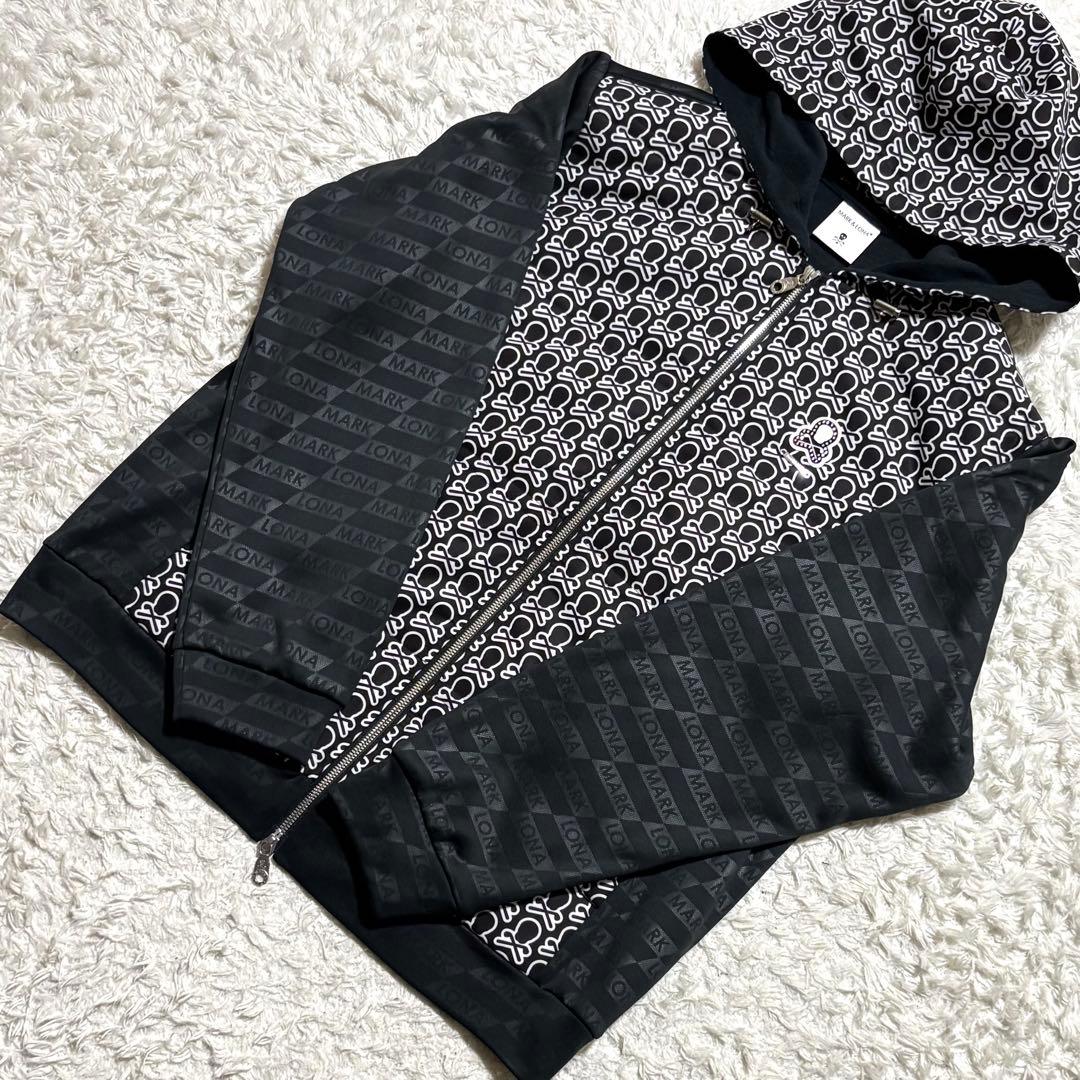 【極美品】 マークアンドロナ ジャケット フリース ジップパーカー 50 XL