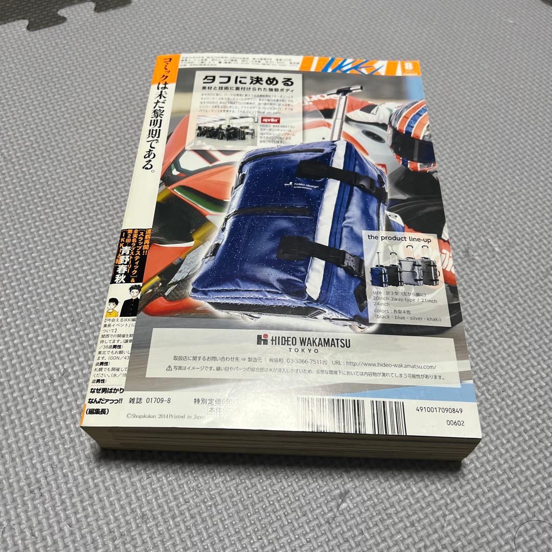 月刊IKKI ドロヘドロ 林田球 2014年8月号 表紙 本誌 切り抜き