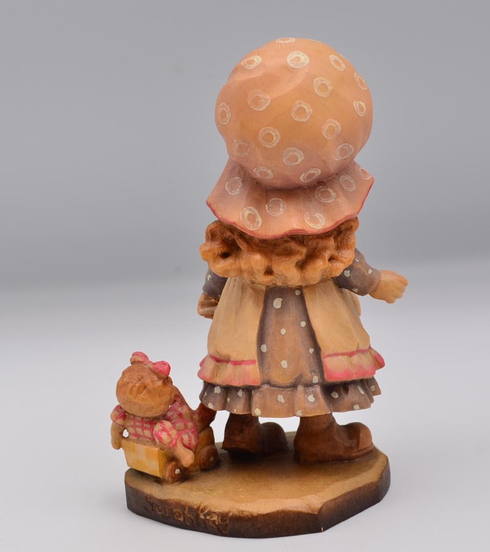 遊びの時間　アンリ　ANRI　サラケイ　木彫り人形　イタリア　10.5ｃｍ