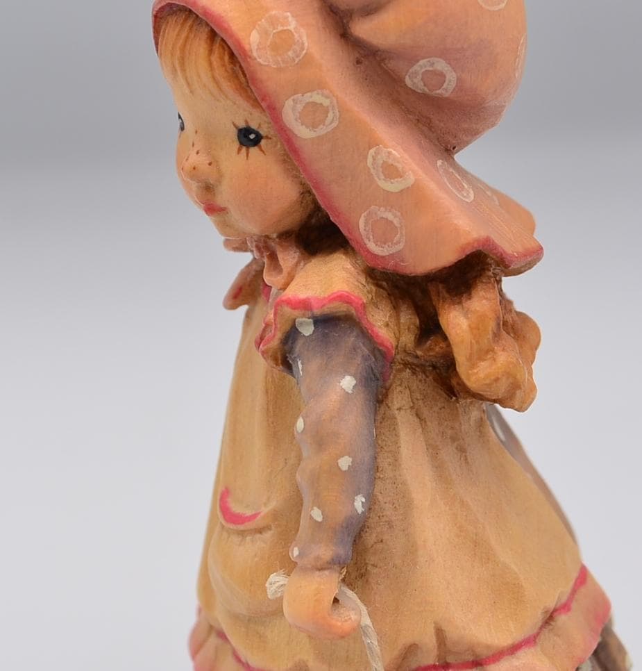 遊びの時間　アンリ　ANRI　サラケイ　木彫り人形　イタリア　10.5ｃｍ