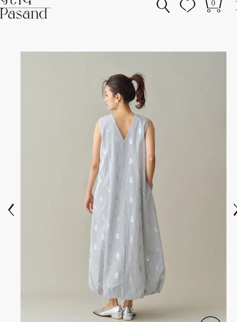 【美品】ne Quittez pas ヌキテパ バルーン ワンピース S 今期