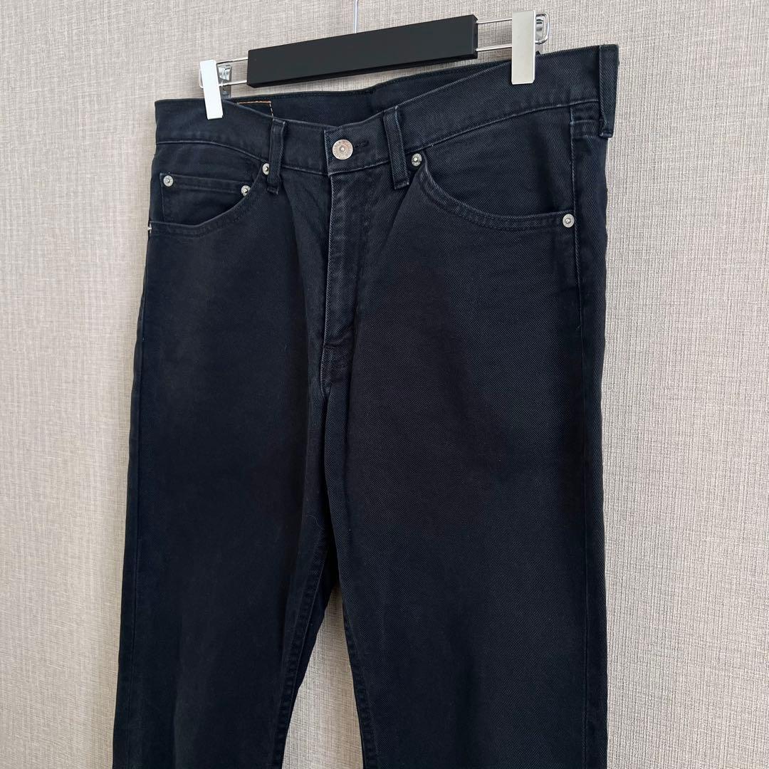 Levi's 517 Black w33 l33 ブーツカット ジッパー