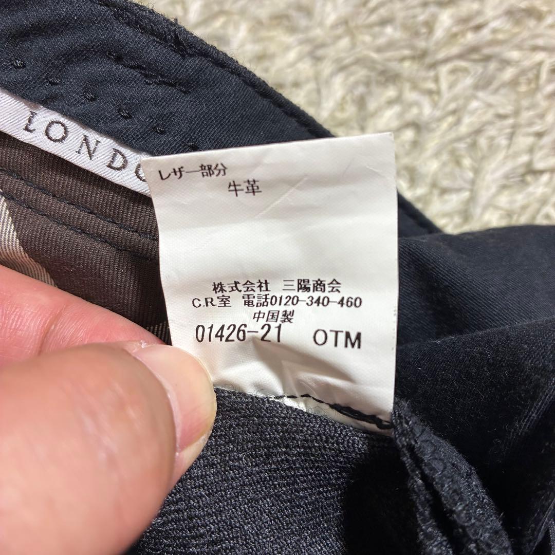 美品 マッキントッシュ ロンドン　スラックス パンツ　ボトムス　三陽商会　LL