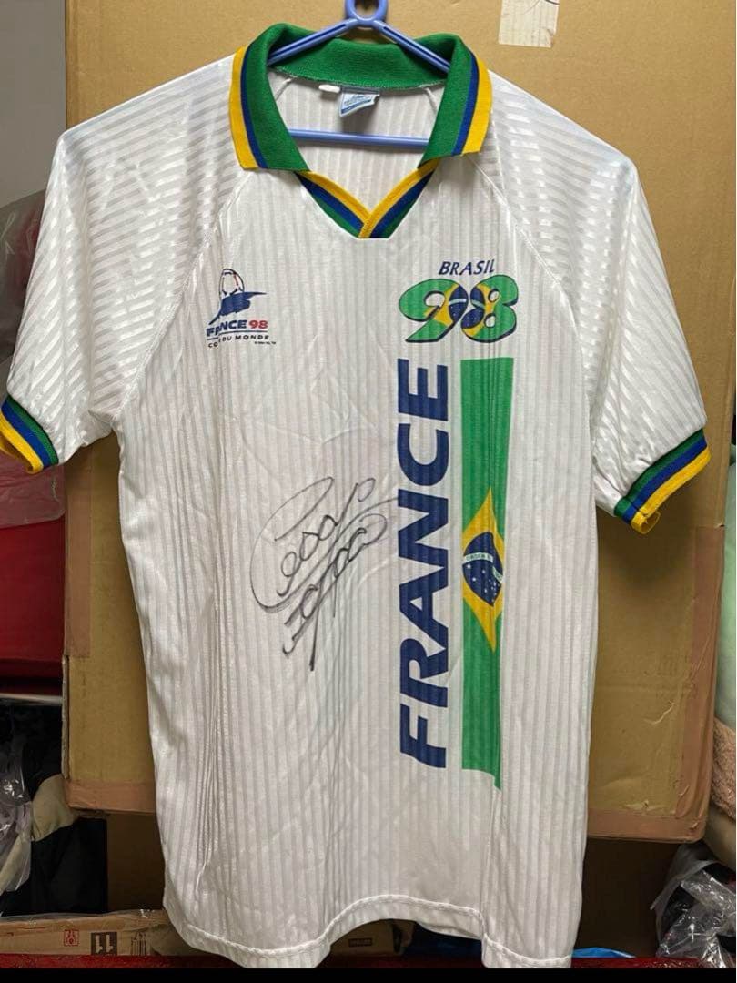 1998フランスワールドカップ ブラジル代表応援ユニフォーム　セザールサンパイオ