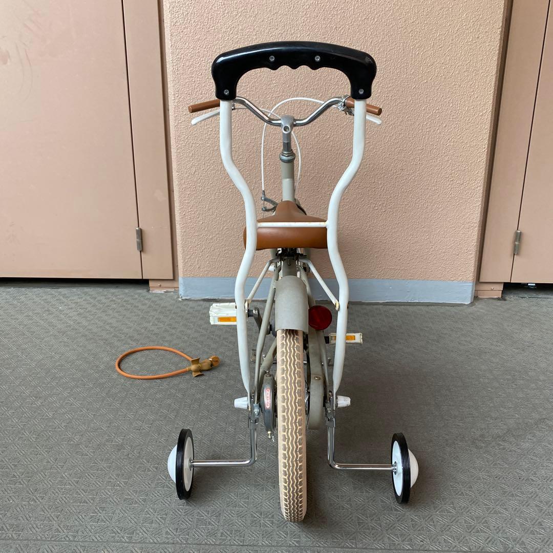 【送料込み】little tokyobike16インチ アイボリー 補助輪なし