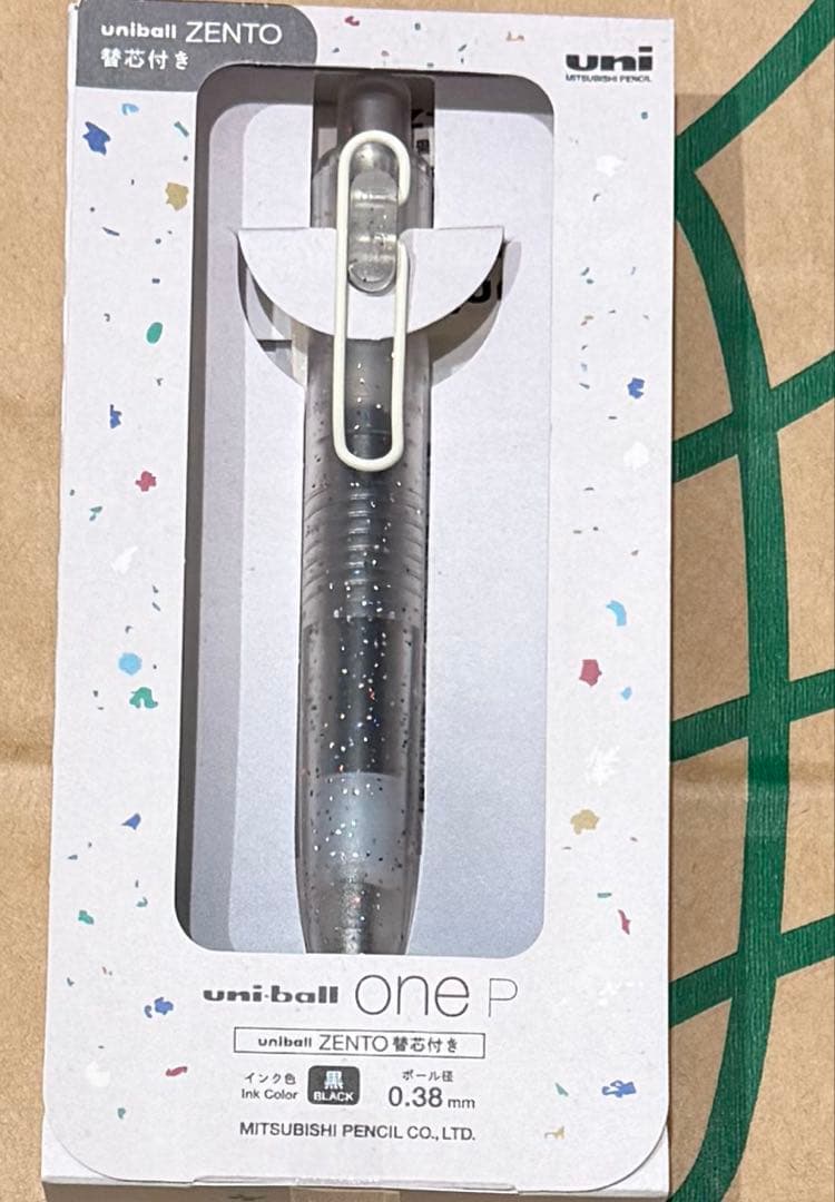 【新品・未開封】uniball one P ZENTO 限定企画 いろがみ 3本