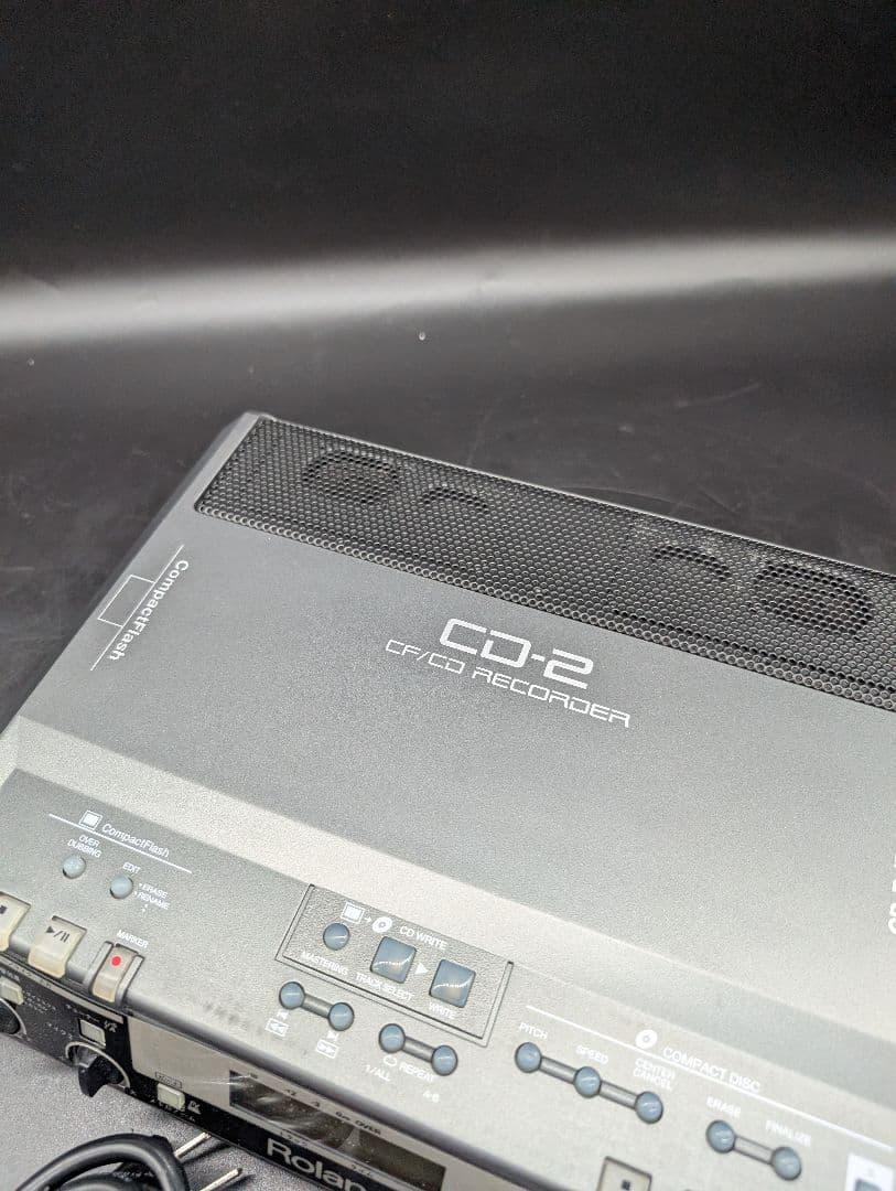 【動作良好・美品】ROLAND CD-2 CD＆CFレコーダー