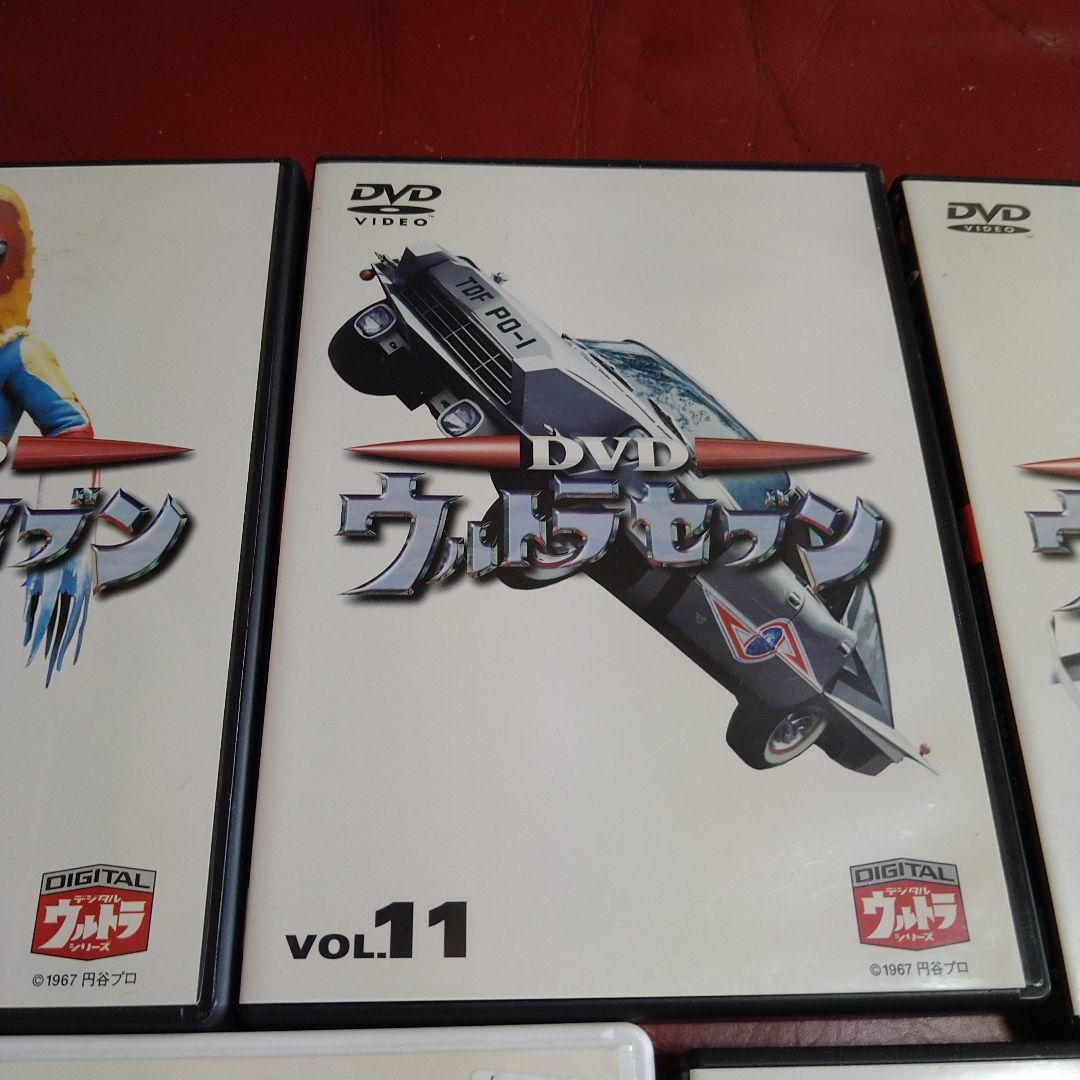 ウルトラセブン DVD 7枚セットVOL.7、10 ケースなし レンタル専用あり