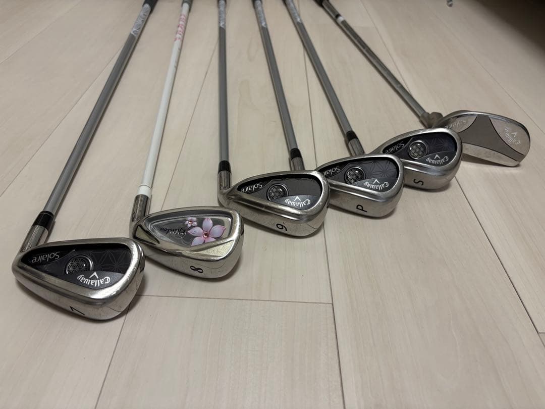 いいいいい様　2023年購入　8本+1本おまけ　Callaway Solaire