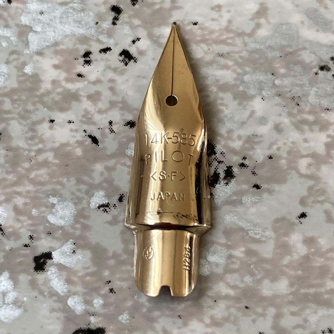 #310 未使用品 万年筆 パイロット PILOT Elabo エラボー 14k