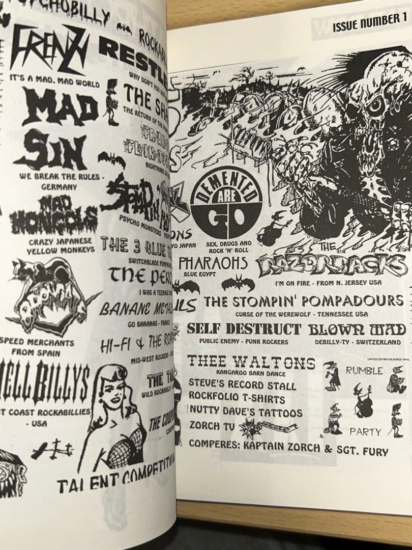 アート・デザイン・音楽 DEATHROW: The Chronicles Of Psychobilly