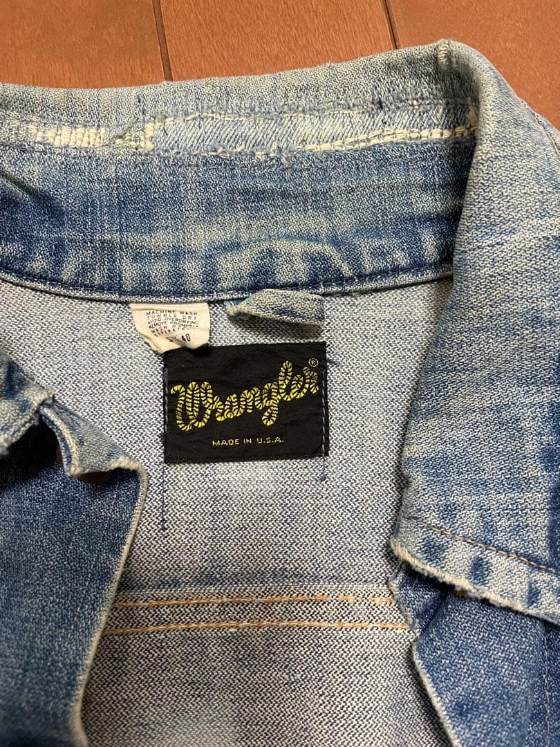 Wrangler デニムジャケット ライトブルー